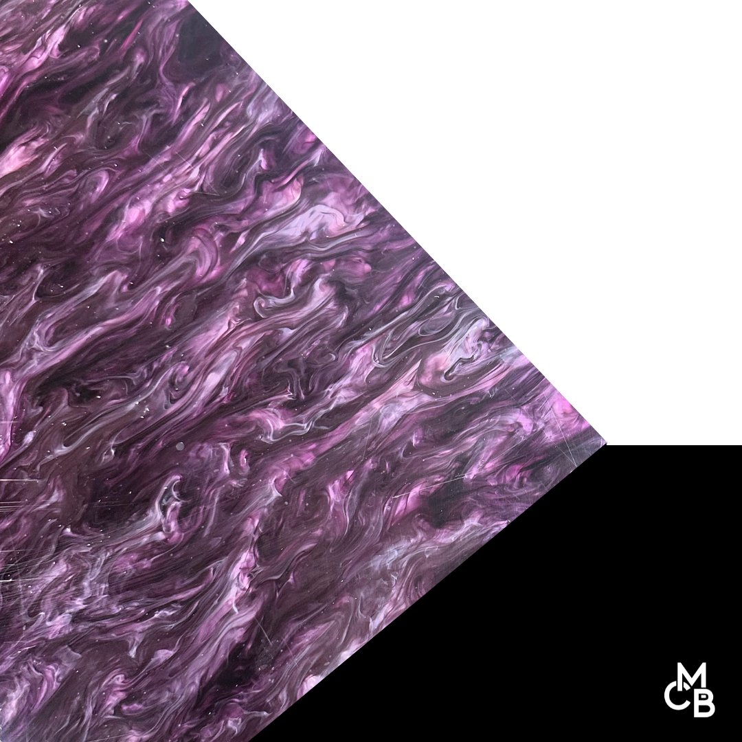 1/8" Passion Potion Pearl Cast Acrylic Sheets - Acrylic Sheets